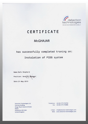 Meisam-Ghajariye-DT certificate